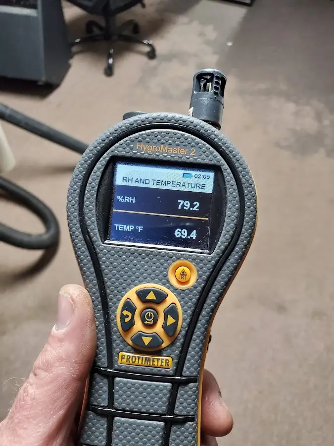 Moisture meter humidity assessment for Fire & Smoke Damage Restoration in Americus